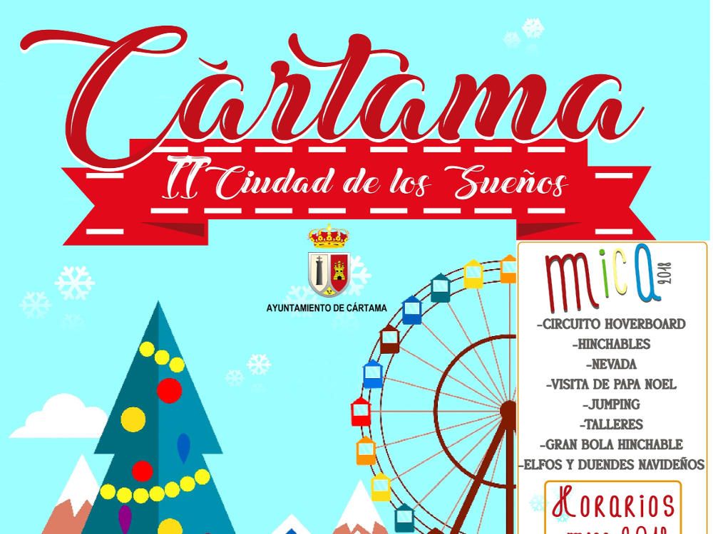 Navidad en Cártama con muchas actividades infantiles y familiares