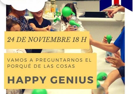 Taller de ciencia para niños en el Club Happy Málaga