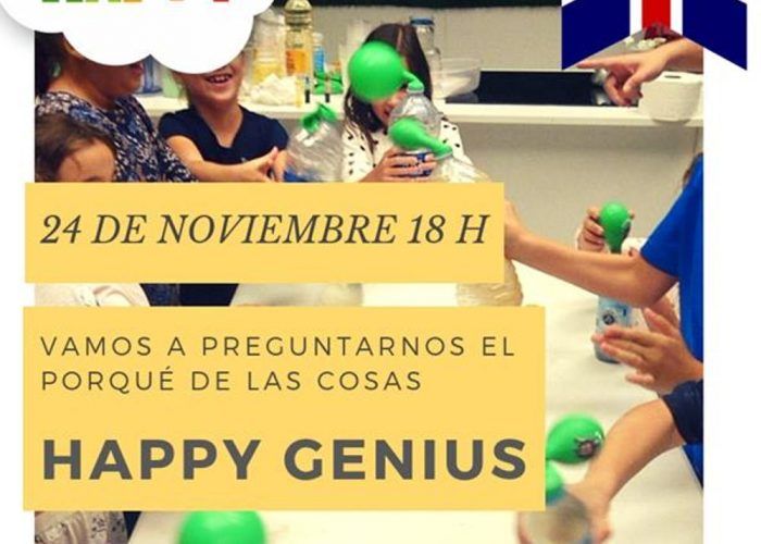 Taller de ciencia para niños en el Club Happy Málaga