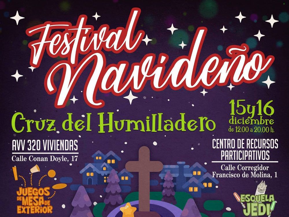 Fin de semana con juegos y actividades gratis para toda la familia en Cruz del Humilladero (Málaga)