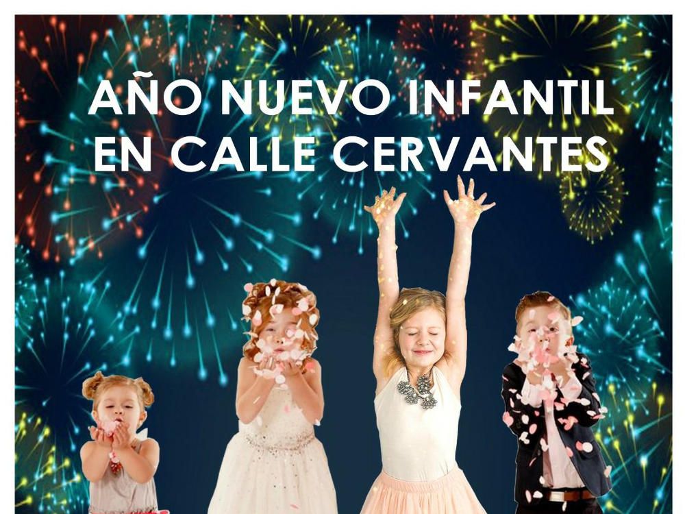 Fiesta de fin de año gratis para niños en Málaga