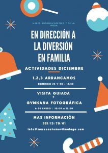 Diversión en familia esta Navidad en el Museo Automovilístico y de la Moda de Málaga