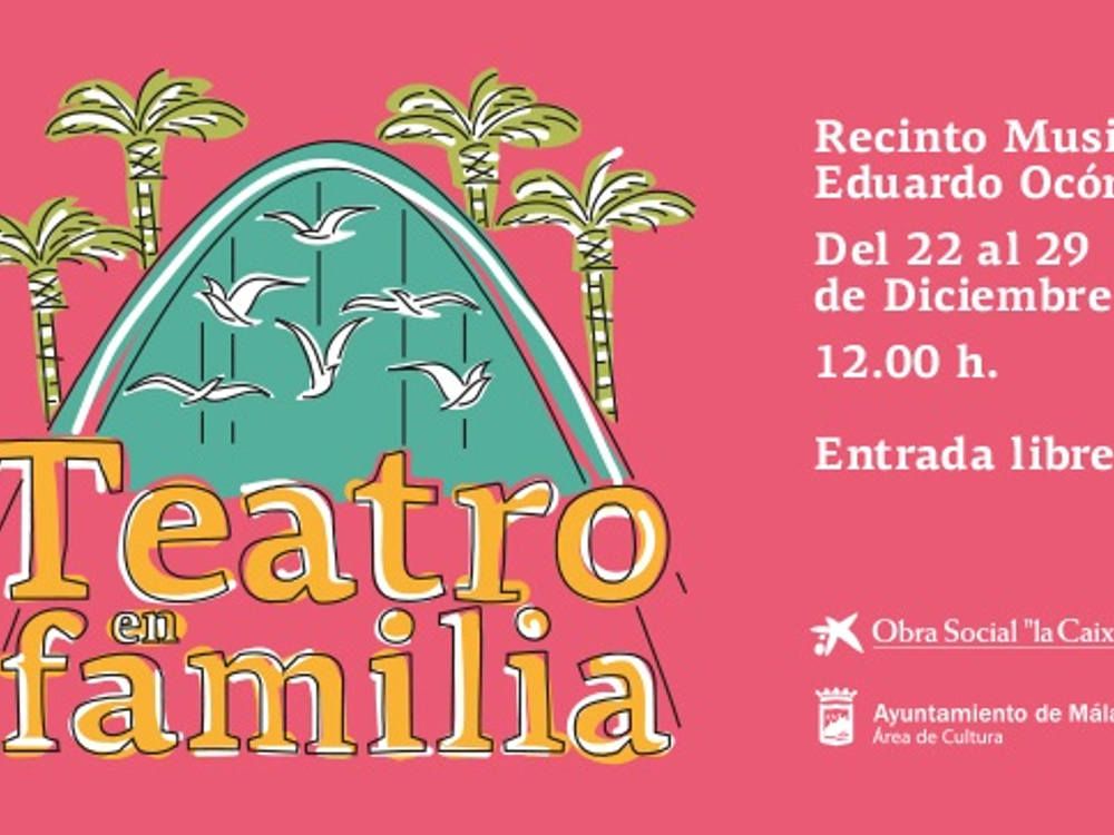 Teatro en familia gratis en Málaga estas Navidades