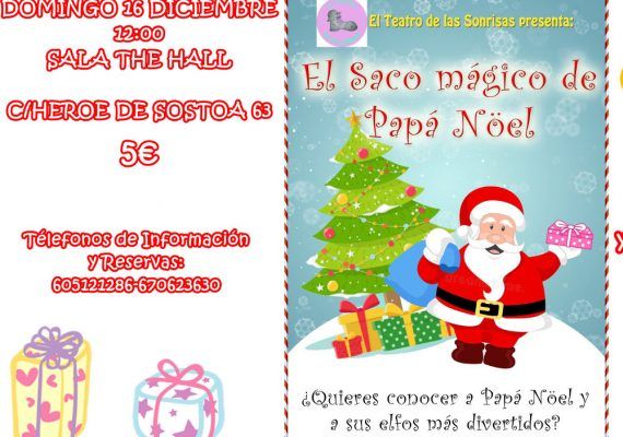 Teatro de Navidad para niños 'El saco mágico de Papá Noel' en Málaga