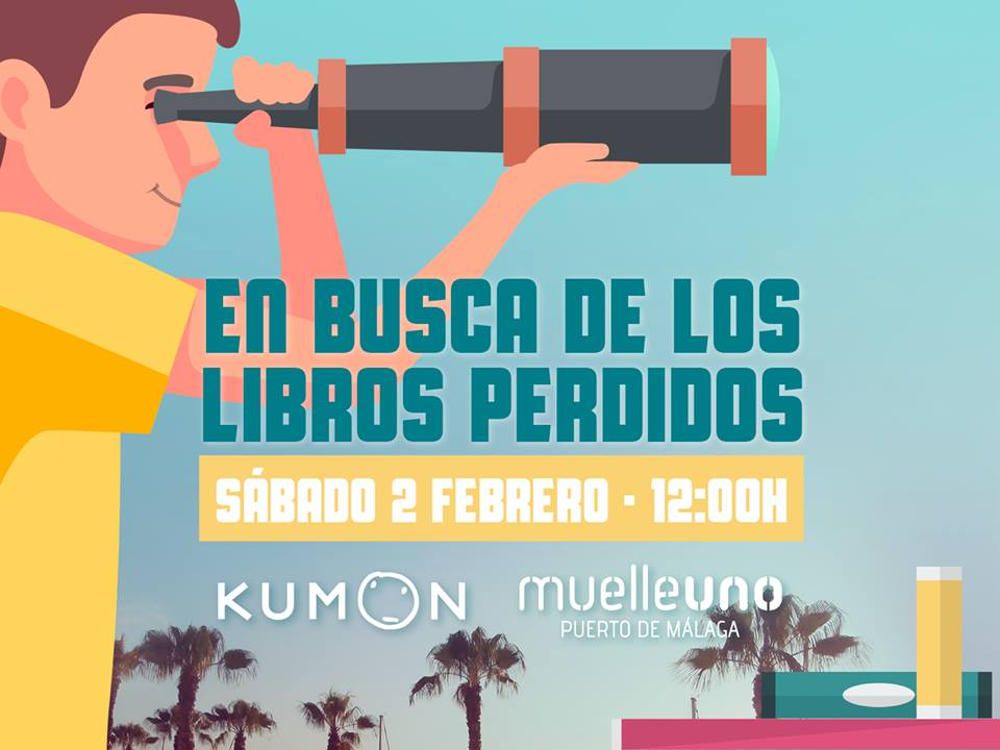 Cuentacuentos y actividades gratis para niños en Muelle Uno Málaga con Kumon