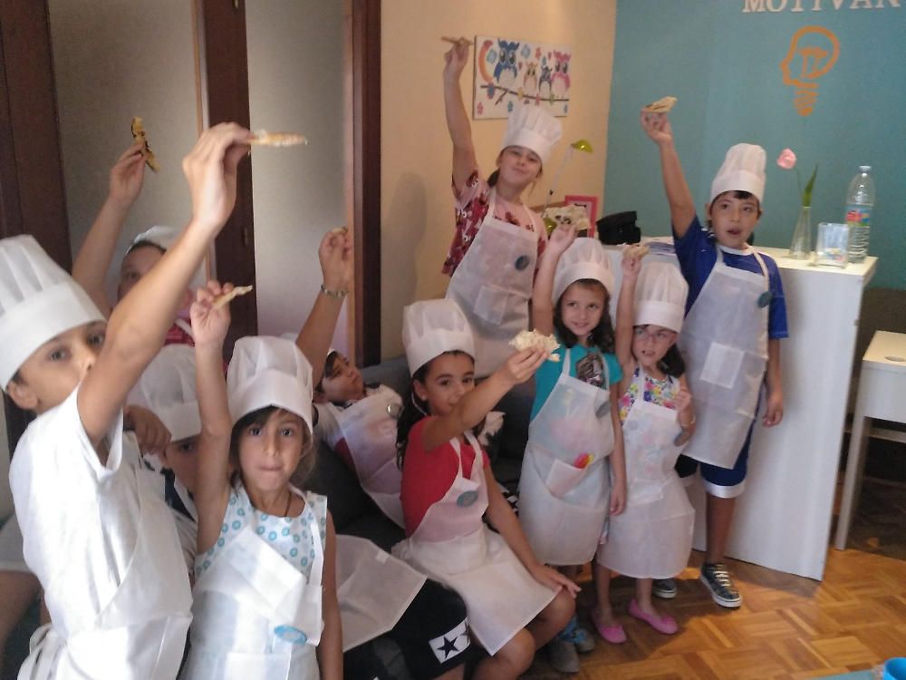 Talleres de cocina y de múltiples inteligencias para niños en el Centro Te Motivan Málaga