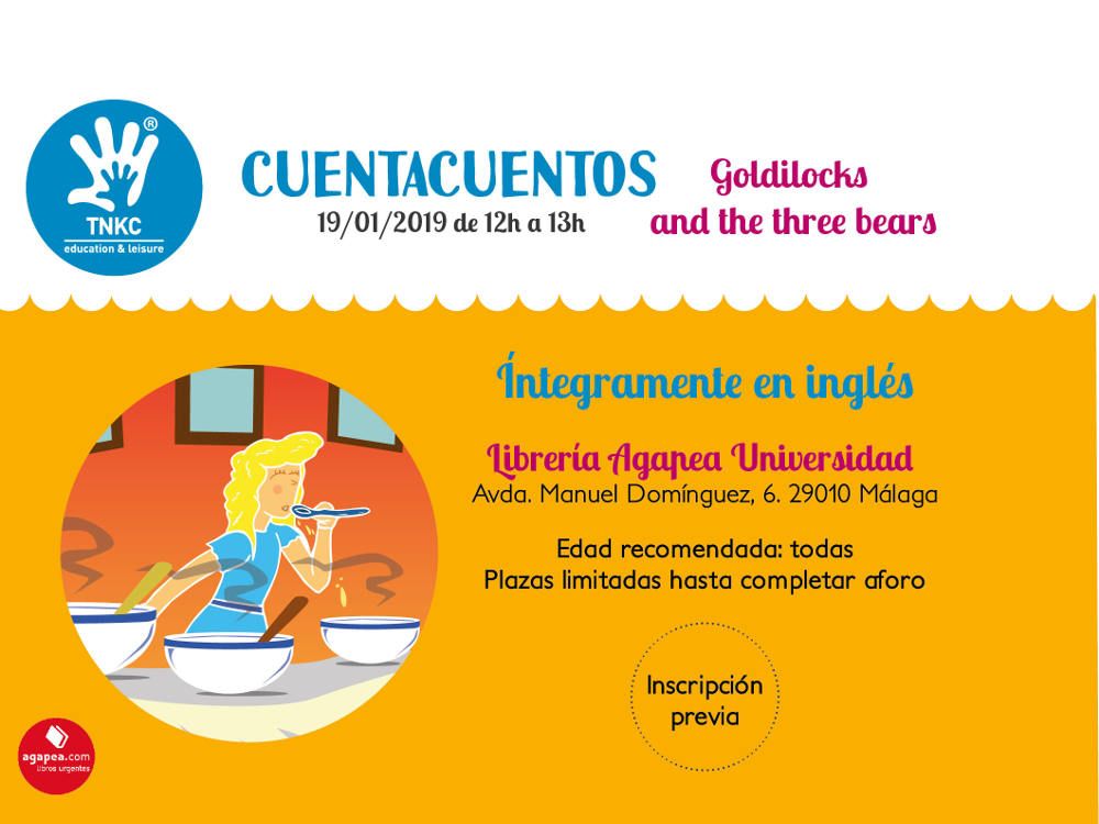 Cuentacuentos en inglés gratis para niños con The New Kids Club en Málaga
