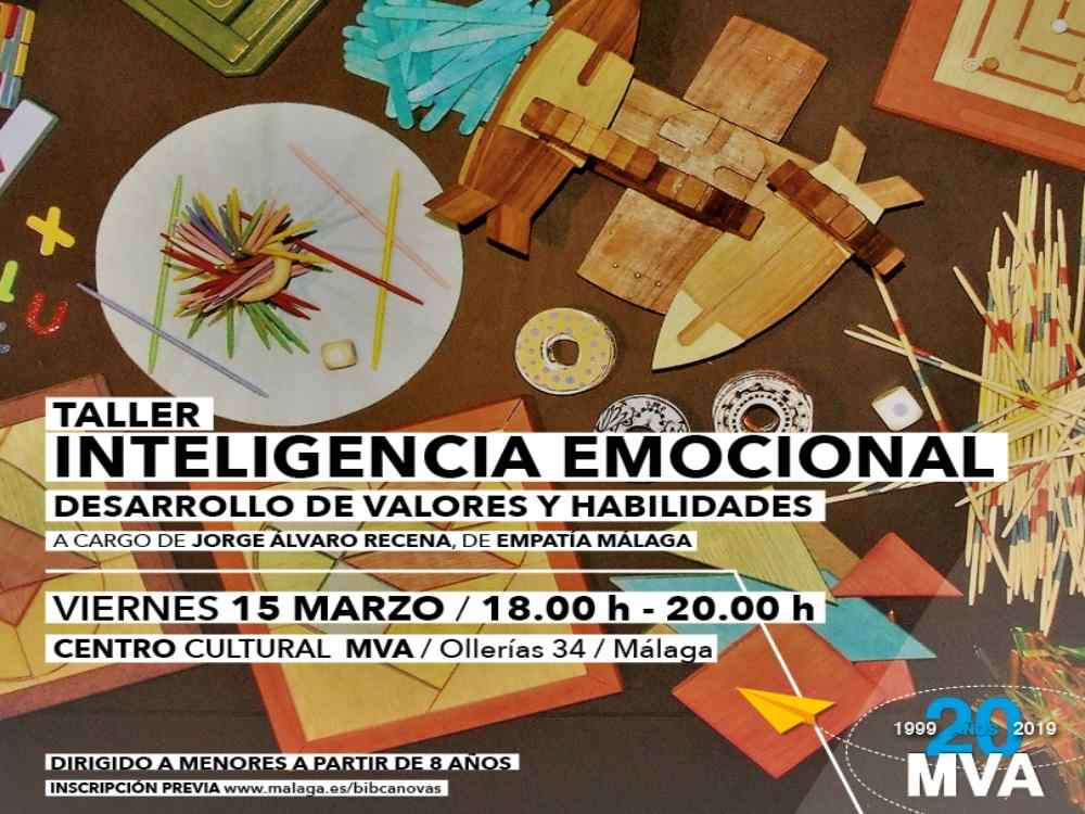 Taller infantil gratis sobre inteligencia emocional en Málaga