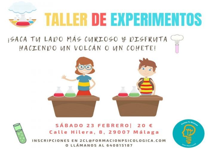 Ciencia, arte y yoga para niños en los talleres de marzo del Centro Te Motivan Málaga