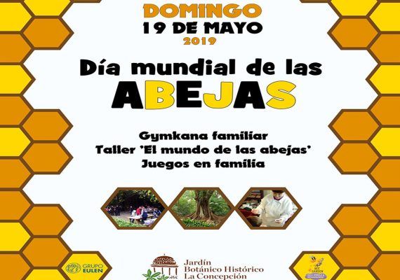 Actividades para niños por el Día de las Abejas en el Jardín Botánico La Concepción de Málaga