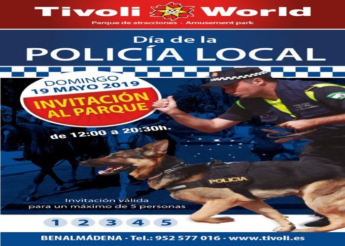 Entrada gratis a Tivoli este domingo por el Día de la Policía Local