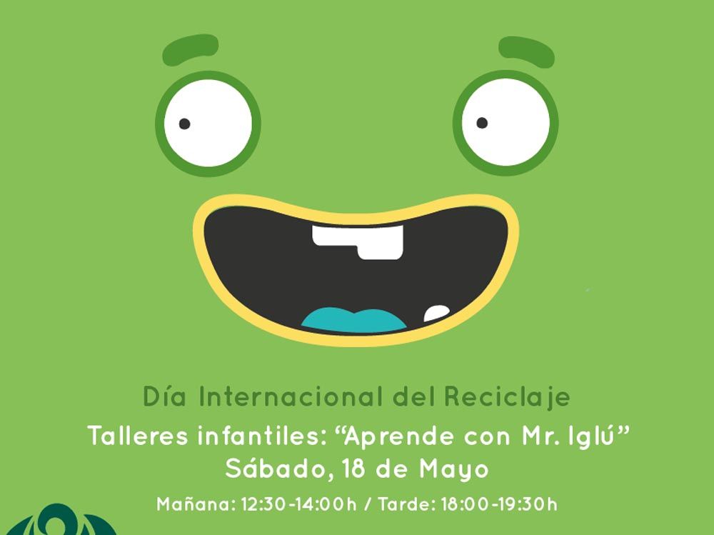 Talleres infantiles de reciclaje gratis en el Centro Comercial Rosaleda Málaga
