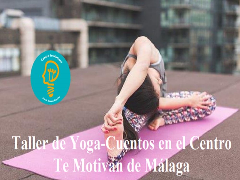 Taller de yoga cuentos para niños en junio con Centro Te Motivan en Málaga