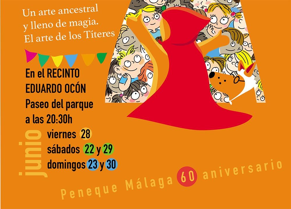 Festival de títeres gratis en Málaga