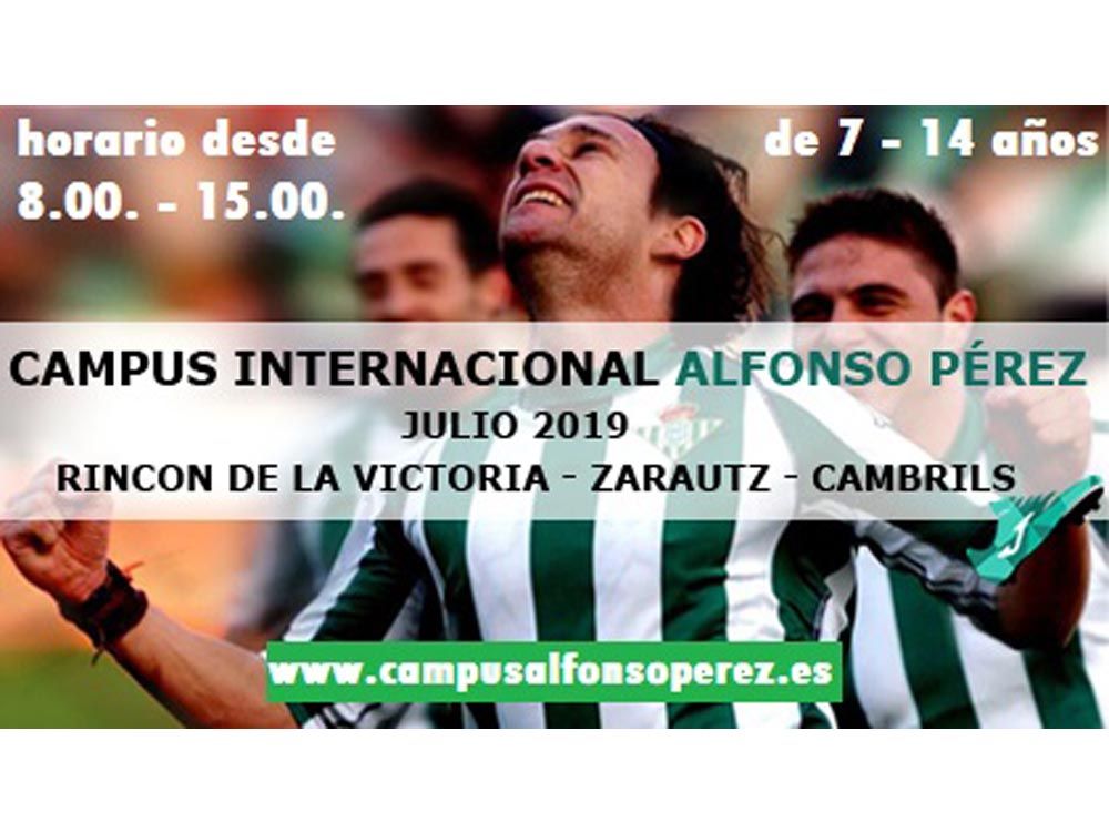 ¡Súper oferta con La Diversiva! 50 plazas a 50 euros para el campamento Alfonso Pérez de fútbol en Rincón de la Victoria
