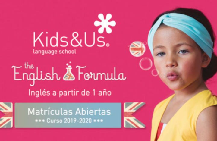 Abierto el plazo de matriculación de inglés para niños en las escuelas Kids&Us Málaga para el curso 2019-2020