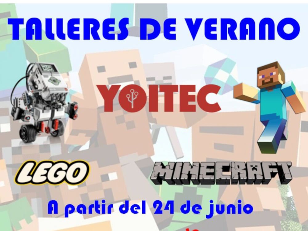 Talleres de verano de Yoitec Málaga con tecnología y robótica para niños