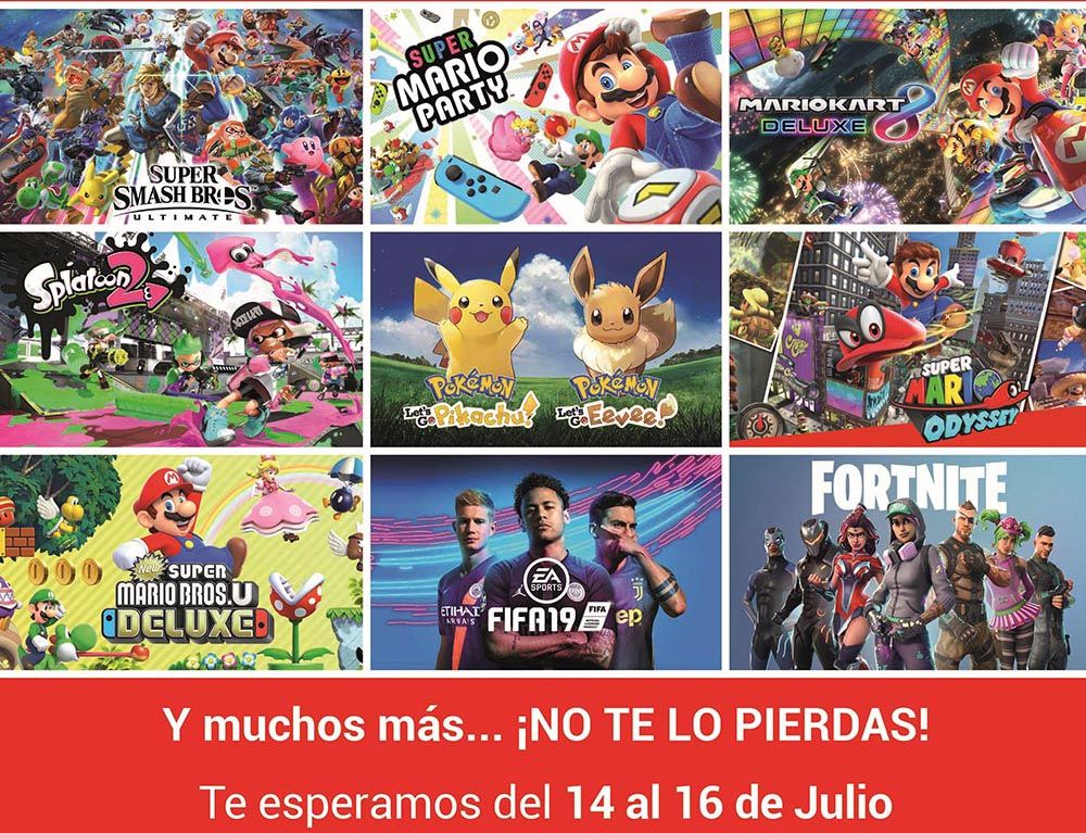Nintendo Switch llega a Málaga con un roadshow de videojuegos para niños y adultos