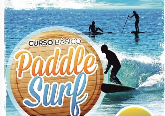 Curso de paddle surf para niños y jóvenes en la playa de Fuengirola