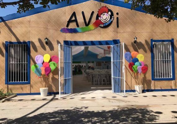 Actividades para niños en la caseta de Avoi del Real de la Feria de Málaga
