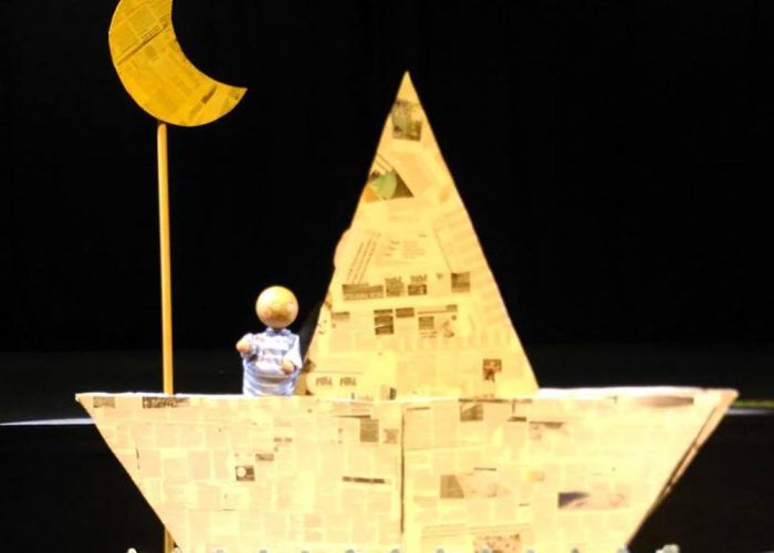 Obra de títeres para bebés en Estepona con Pirueta Teatro