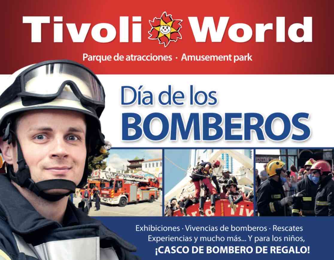 Entra gratis a Tivoli World el domingo 6 de octubre en el Día de los Bomberos