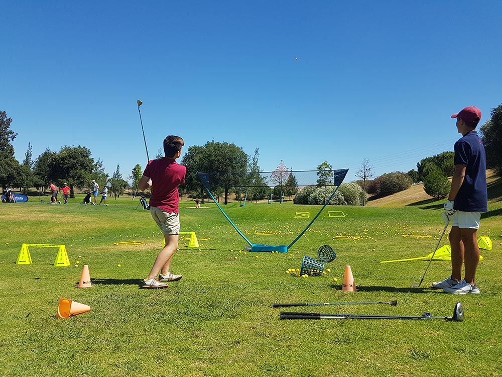 Escuela infantil de golf en Málaga durante el curso 2019/2020