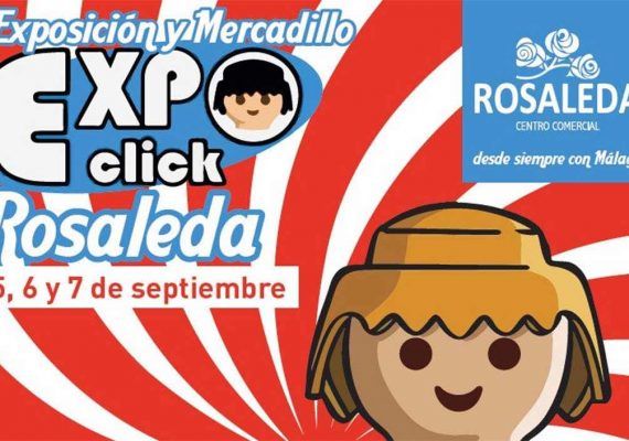 Los clicks de Playmobil llegan al Centro Comercial La Rosaleda del 5 al 7 de septiembre.