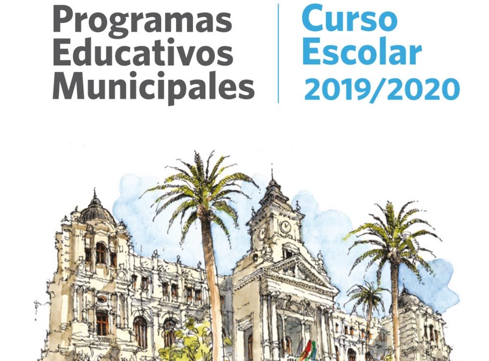 Programas educativos municipales para los centros escolares de Málaga curso 2019-2020