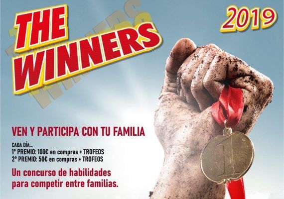 Compite en familia en el concurso de habilidades ‘The Winners’ del CC Rincón de la Victoria