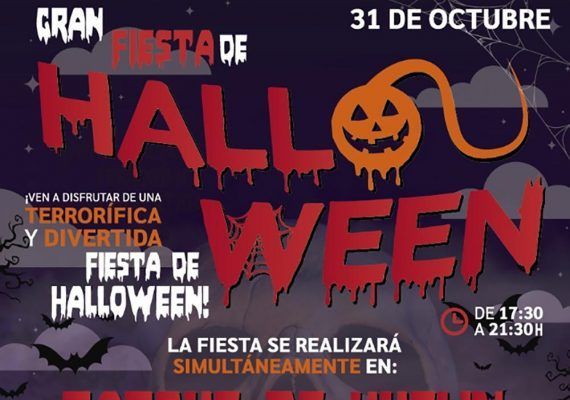 Halloween en familia: fiesta en los parques principales de Carretera de Cádiz (Málaga)
