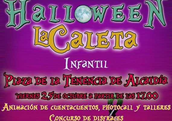 Halloween para niños con cuentacuentos y talleres gratis en La Caleta de Vélez
