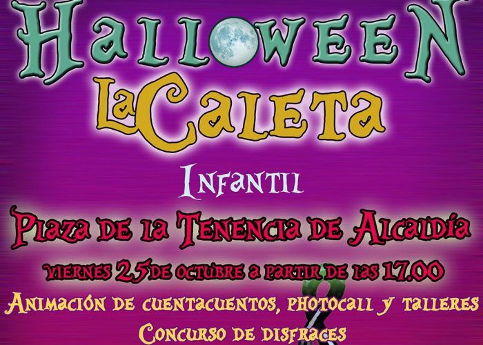Halloween para niños con cuentacuentos y talleres gratis en La Caleta de Vélez