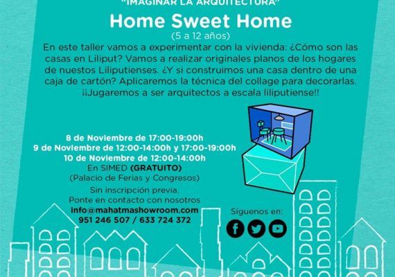 Taller gratis de arquitectura para niños en el Palacio de Ferias de Málaga