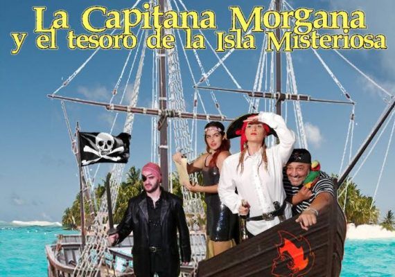 Teatro 'La capitana Morgana y el tesoro de la Isla Misteriosa' para toda la familia en Cártama (Málaga)
