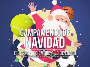 Campamento de Navidad 2019 para niños y jóvenes en Vals Sport Málaga