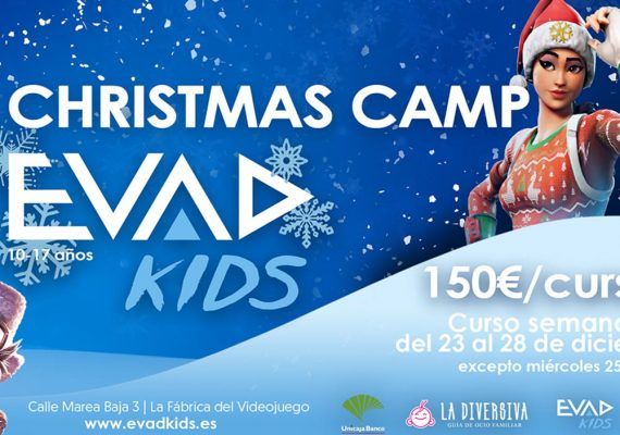 Campamento de Navidad: talleres de videojuegos con EVAD KidsCampamento de Navidad: talleres de videojuegos con EVAD Kids