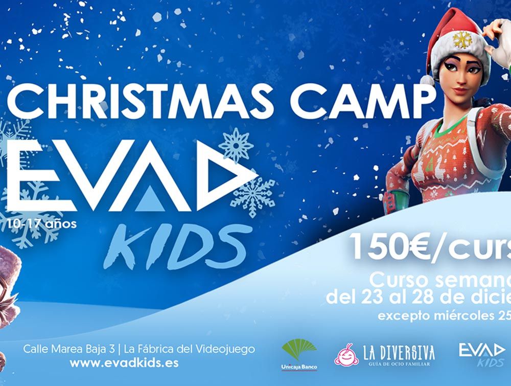 Campamento de Navidad: talleres de videojuegos con EVAD Kids