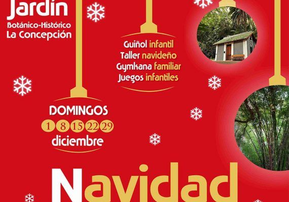 Celebra la Navidad en familia con diferentes actividades en el Jardín Botánico de Málaga
