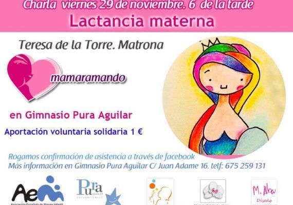 Charla sobre lactancia materna en Antequera (Málaga)