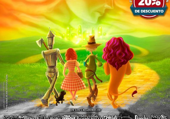 El espectáculo familiar ‘El Mago de Oz’ llega al Teatro ESAD de Málaga