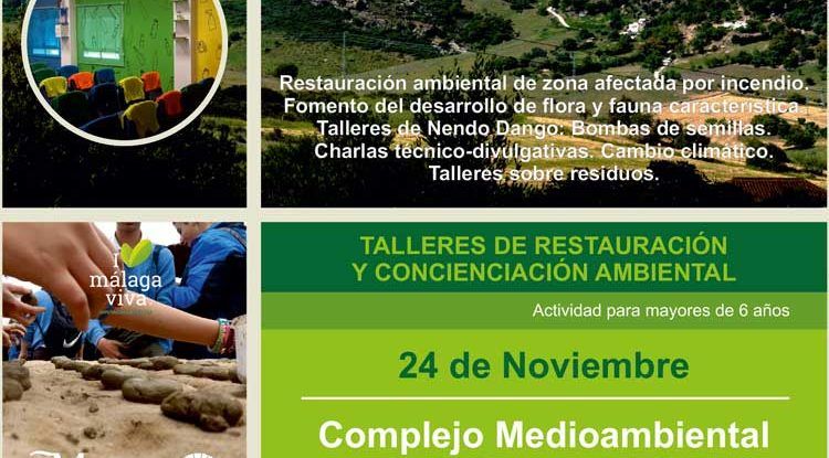 Talleres gratis de restauración y concienciación ambiental en Casares con la Diputación de Málaga