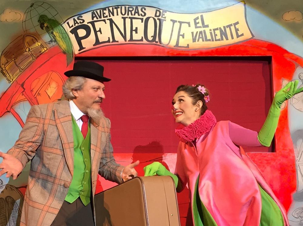 Teatro de marionetas para niños con Peneque en el Teatro Cervantes de Málaga