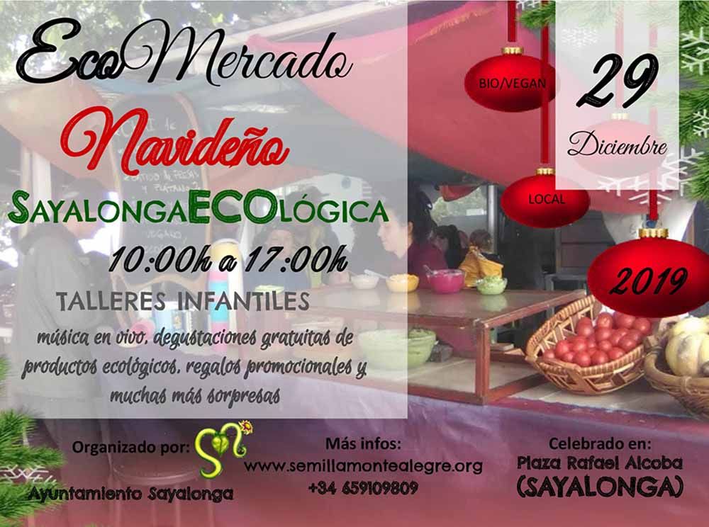 Actividades gratis para toda la familia en el Ecomercado Navideño de Sayalonga