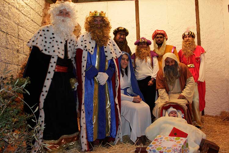 Cabalgata de Reyes Magos en Villanueva de Tapia 2020