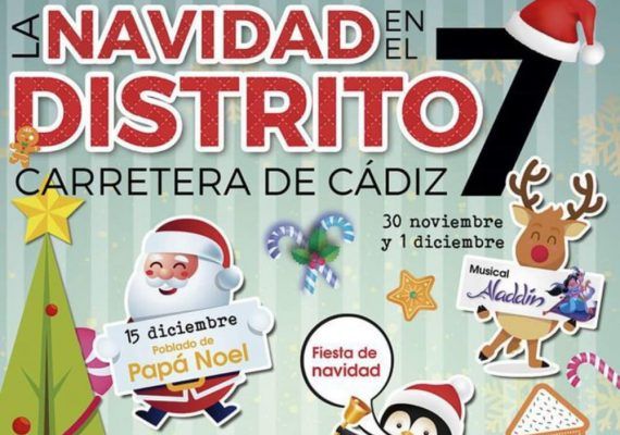 Espectáculos y actividades gratis de Navidad en Carretera de Cádiz (Málaga)