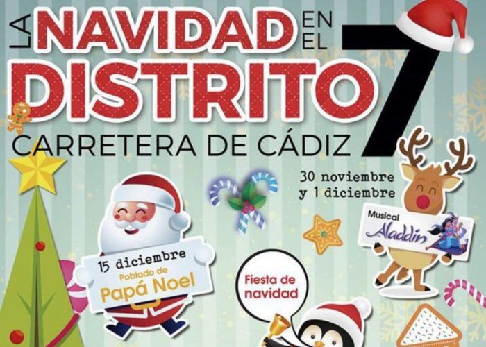 Espectáculos y actividades gratis de Navidad en Carretera de Cádiz (Málaga)