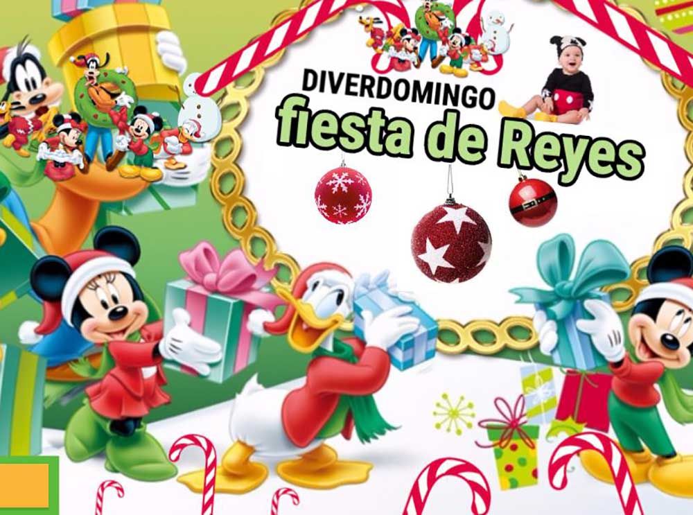 Fiesta de Reyes con Mickey para niños en Las Pedrizas (Málaga)