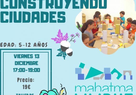 Taller de arquitectura para niños en el Rincón de la Victoria (Málaga)