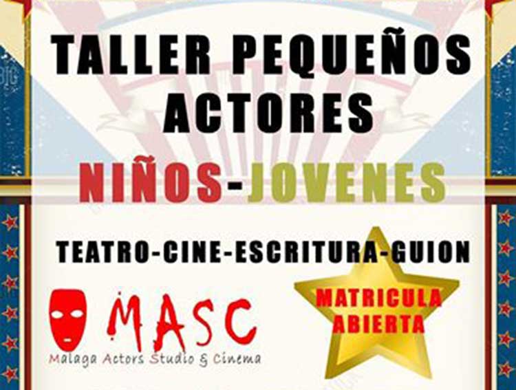 Taller de cine para niños con MASC Escuela de Cine en Málaga